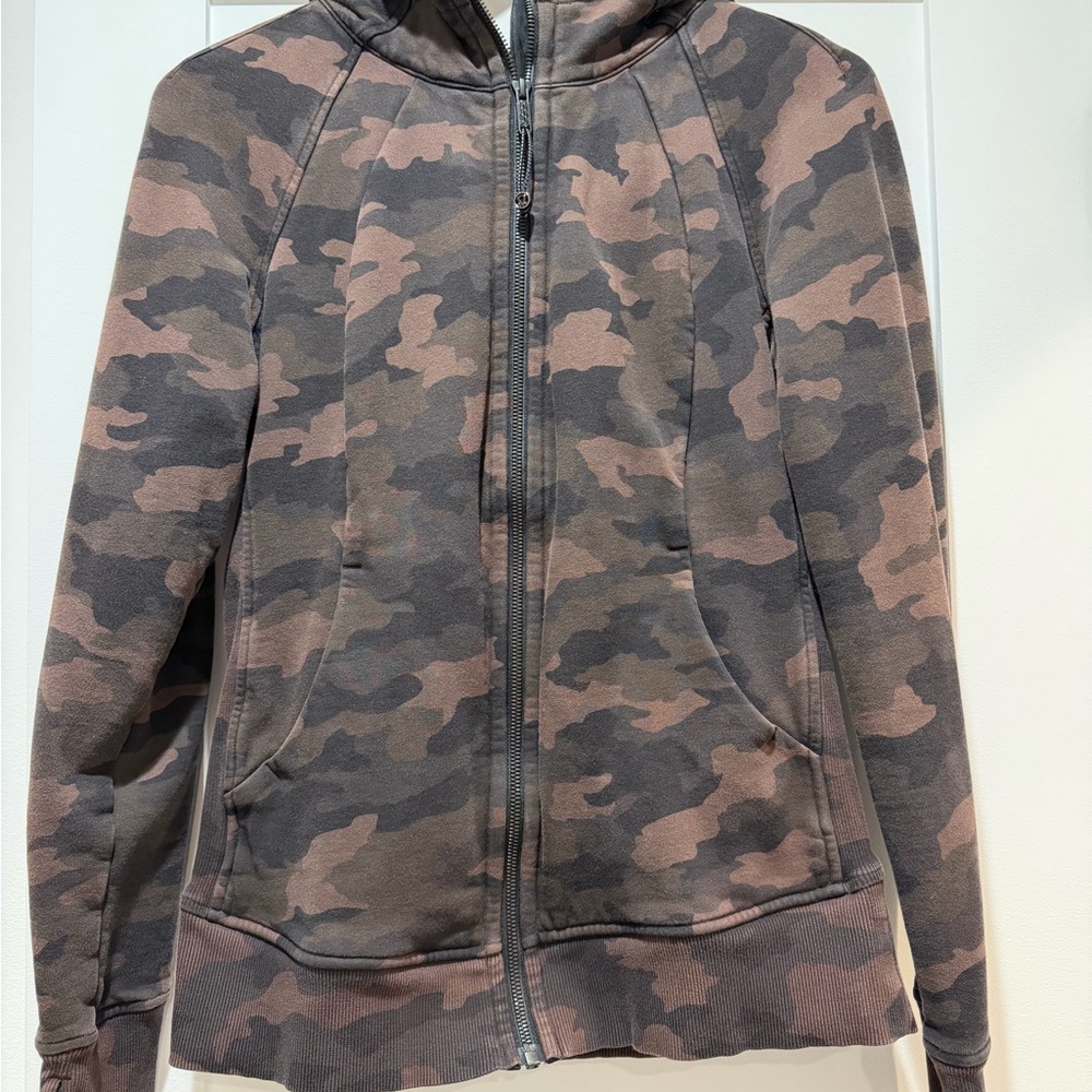 Lululemon Camouflage Zip-Up Jacket